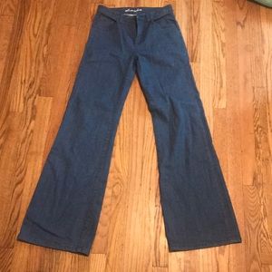 London Jean mid rise flare denim size 4 long